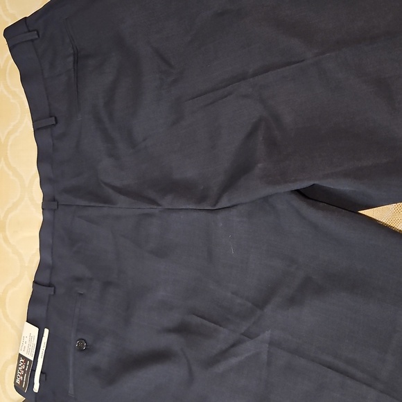 Botany 500 NWT Dress Pants 46x28 navy blue mens slacks - Picture 4 of 6